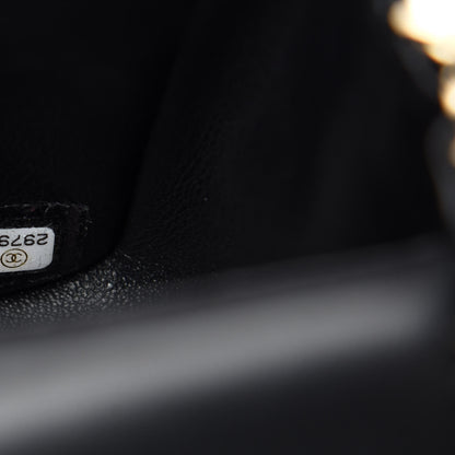Chanel Lambskin Quilted Mini Rectangular Flap Black 9 of 11