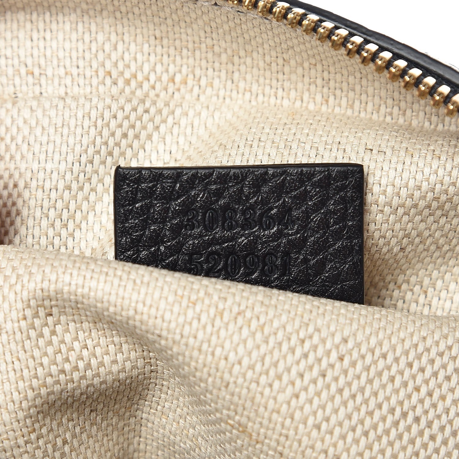 Gucci Pebbled Calfskin Small Soho Disco Bag Black 7 of 7