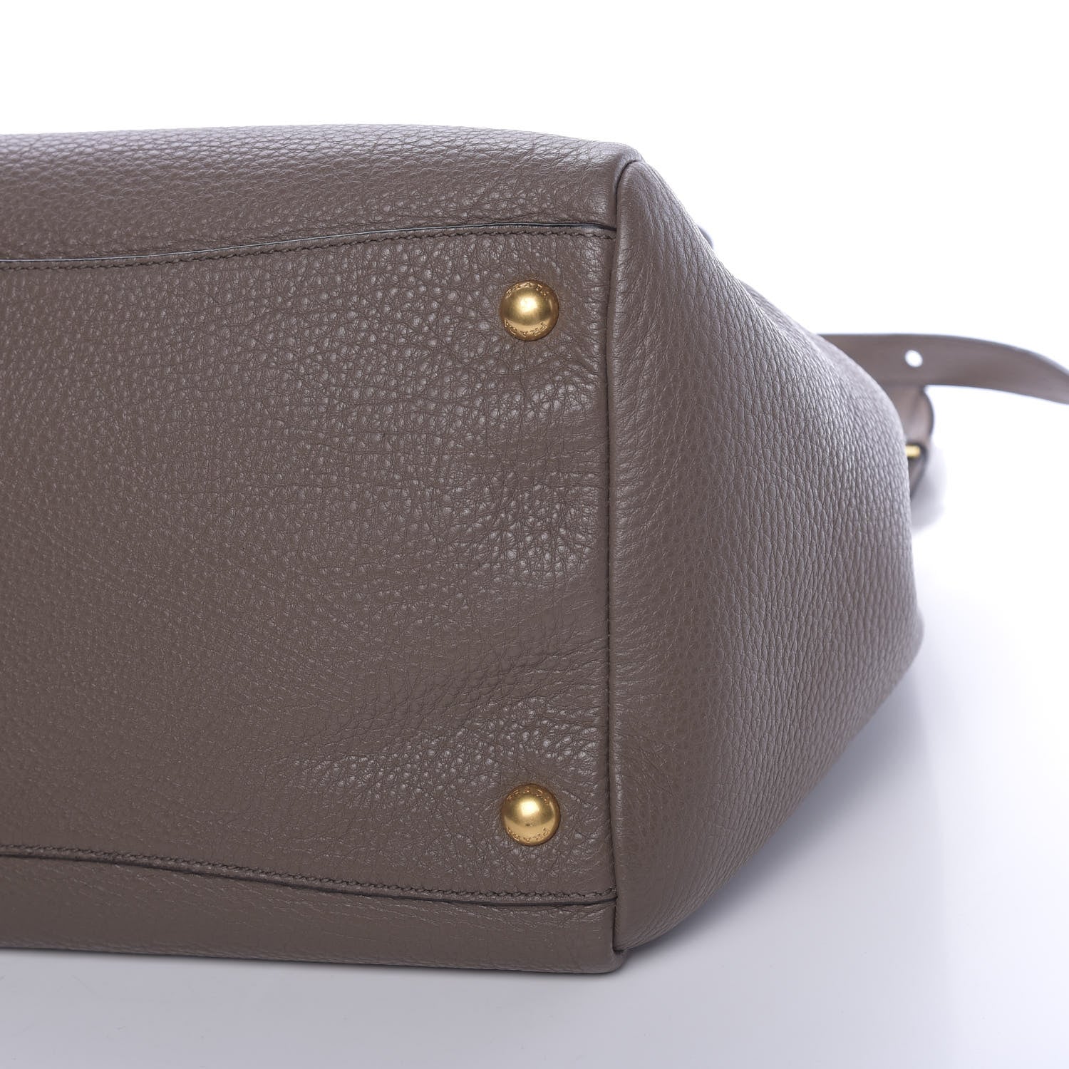 Prada Vitello Daino Shopping Satchel Argilla 10 of 10