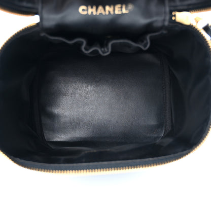 Chanel Caviar Vanity Cosmetic Case Black 5 of 10