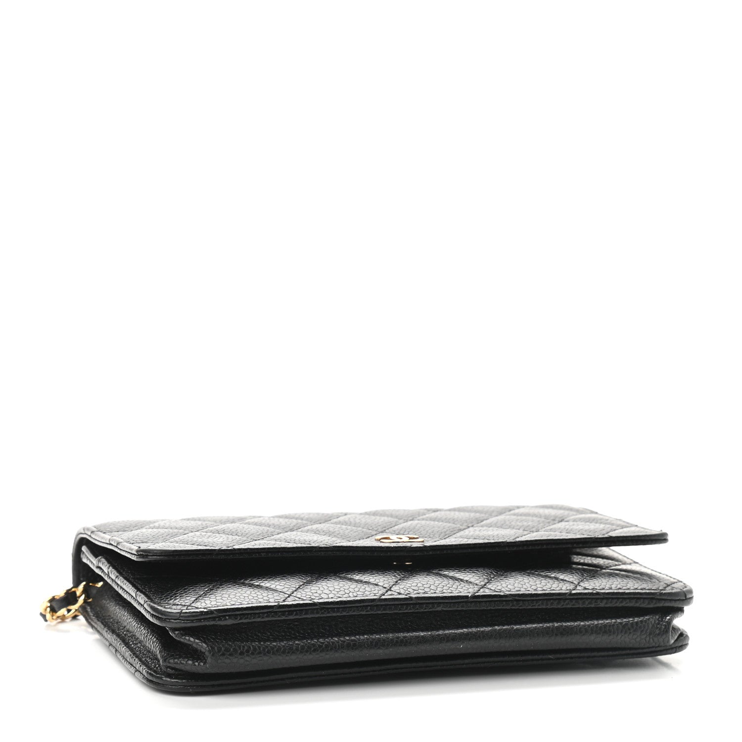 Chanel Caviar Quilted Wallet On Chain WOC Black 4 of 11