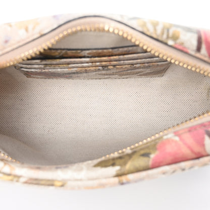 Gucci GG Supreme Monogram Water Flora Web Mini Ophidia Shoulder Bag Beige White Multicolor 5 of 10