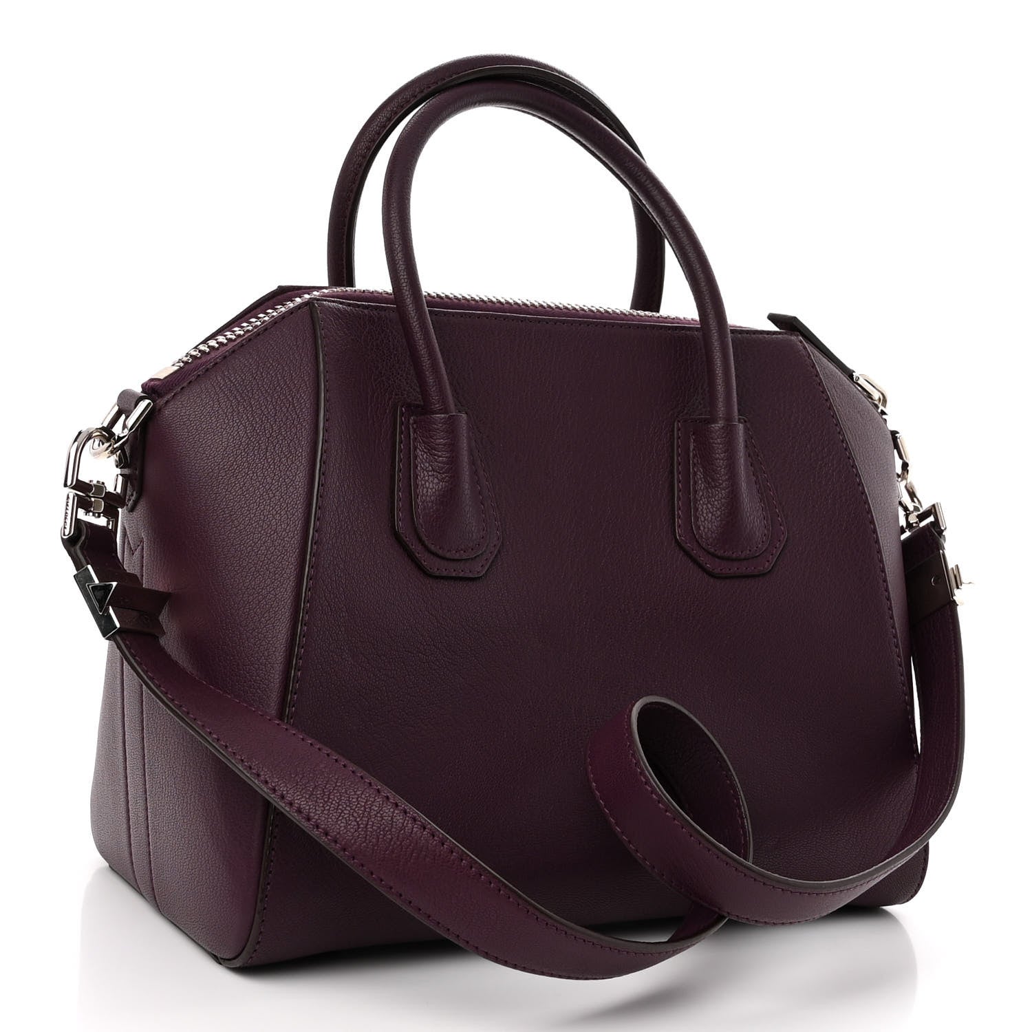 Givenchy Sugar Goatskin Small Antigona Oxblood 3 of 10