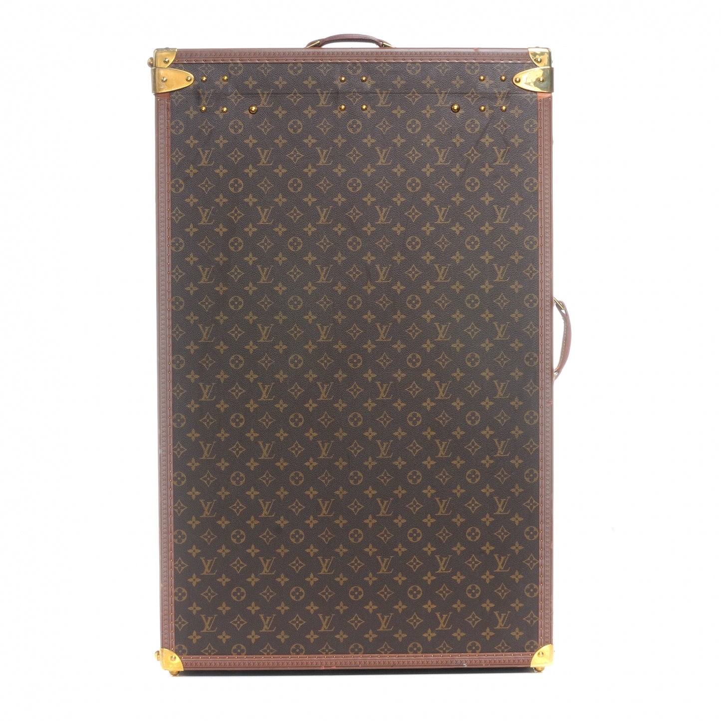 Monogram Custom Standing Wardrobe Trunk