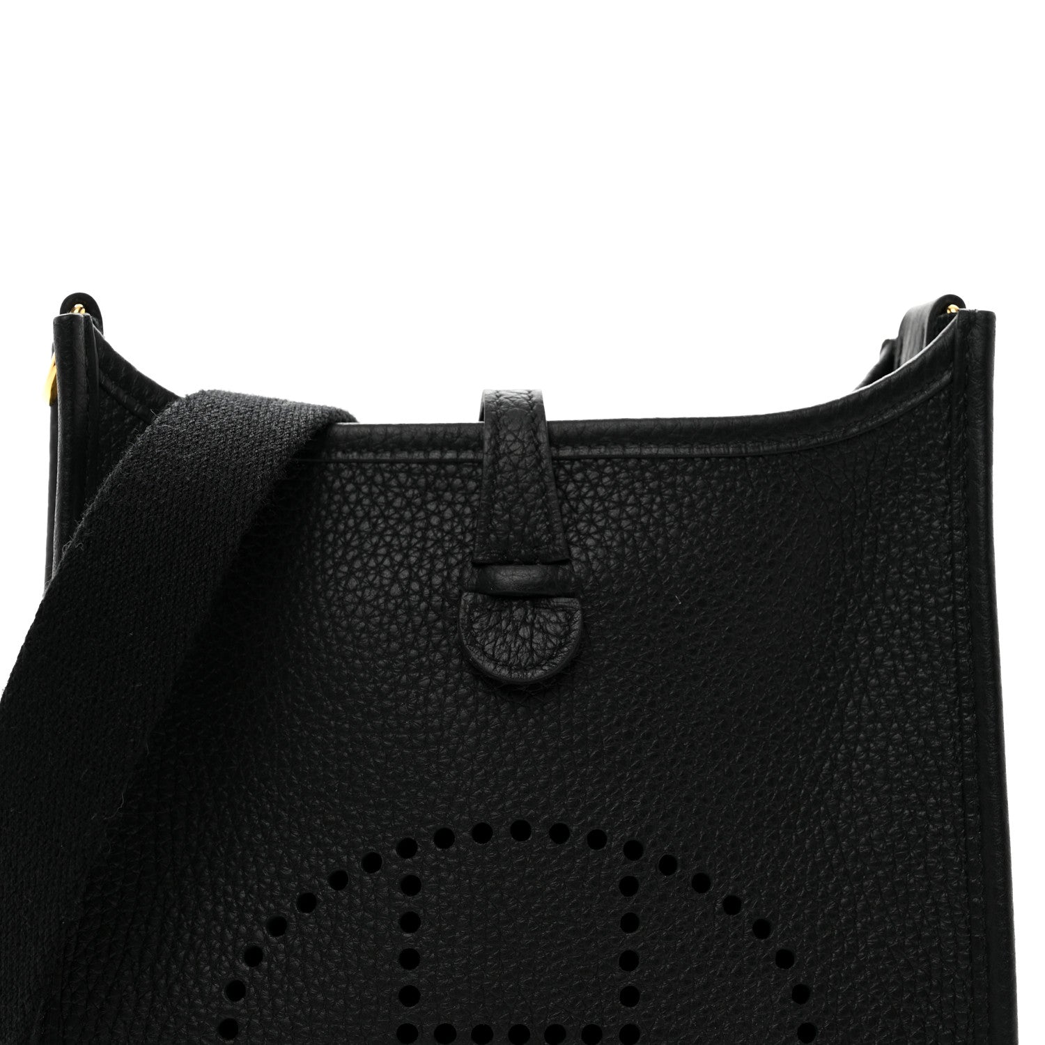 Hermes Taurillon Clemence Evelyne TPM Black 5 of 9