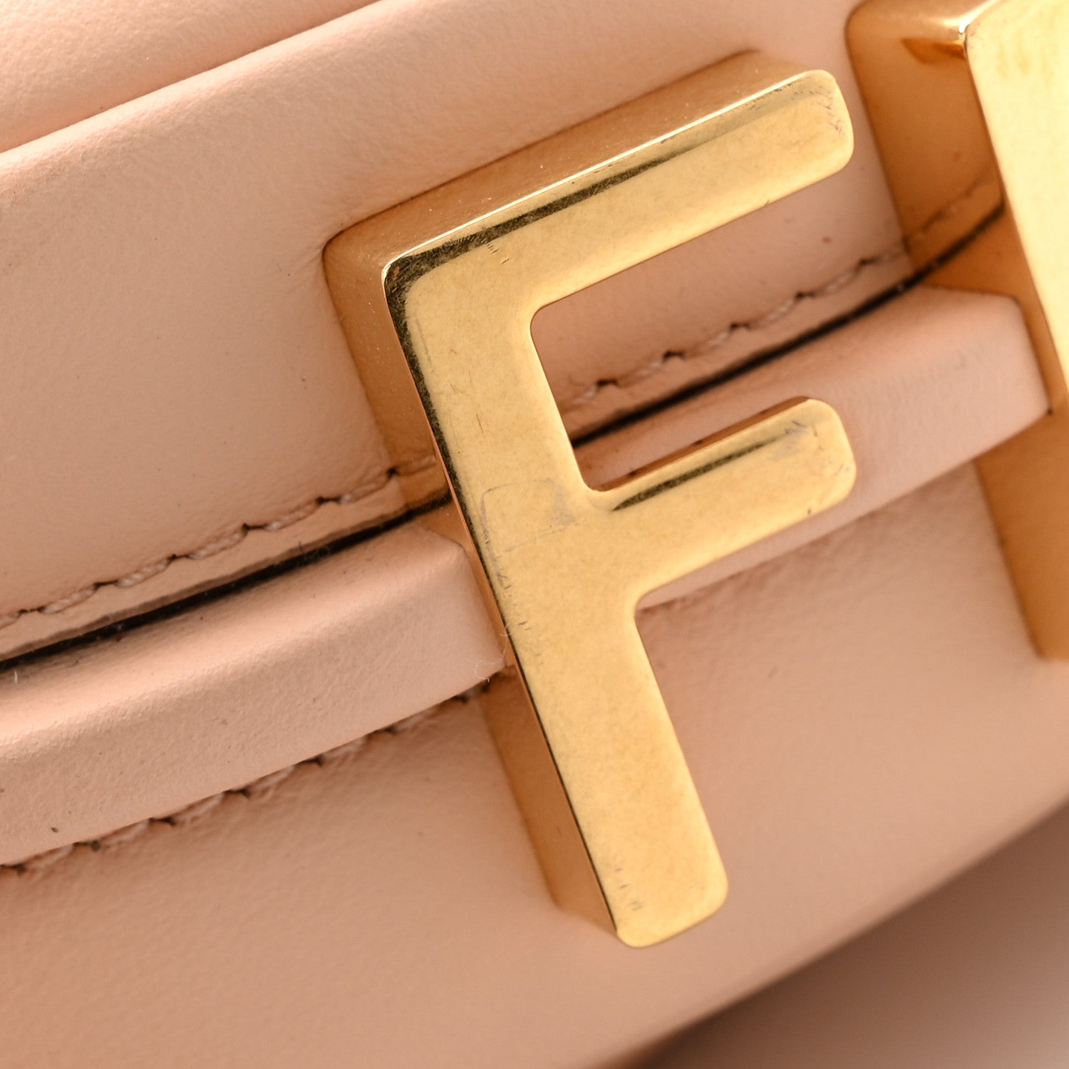 Fendi Vitello Grace Matte Nano Fendigraphy Hobo Charm Light Rose 11 of 13