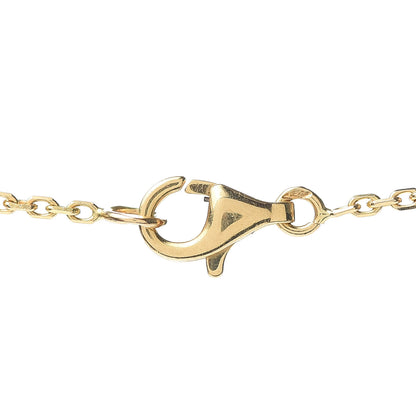 Van Cleef & Arpels 18K Yellow Gold Mother of Pearl Vintage Alhambra Pendant Necklace 4 of 6