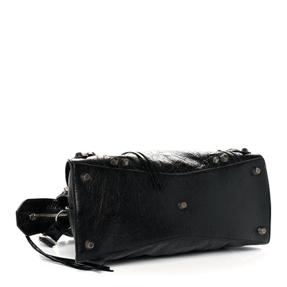 Balenciaga Agneau Arena Neo Cagole City Handbag Black 3 of 17