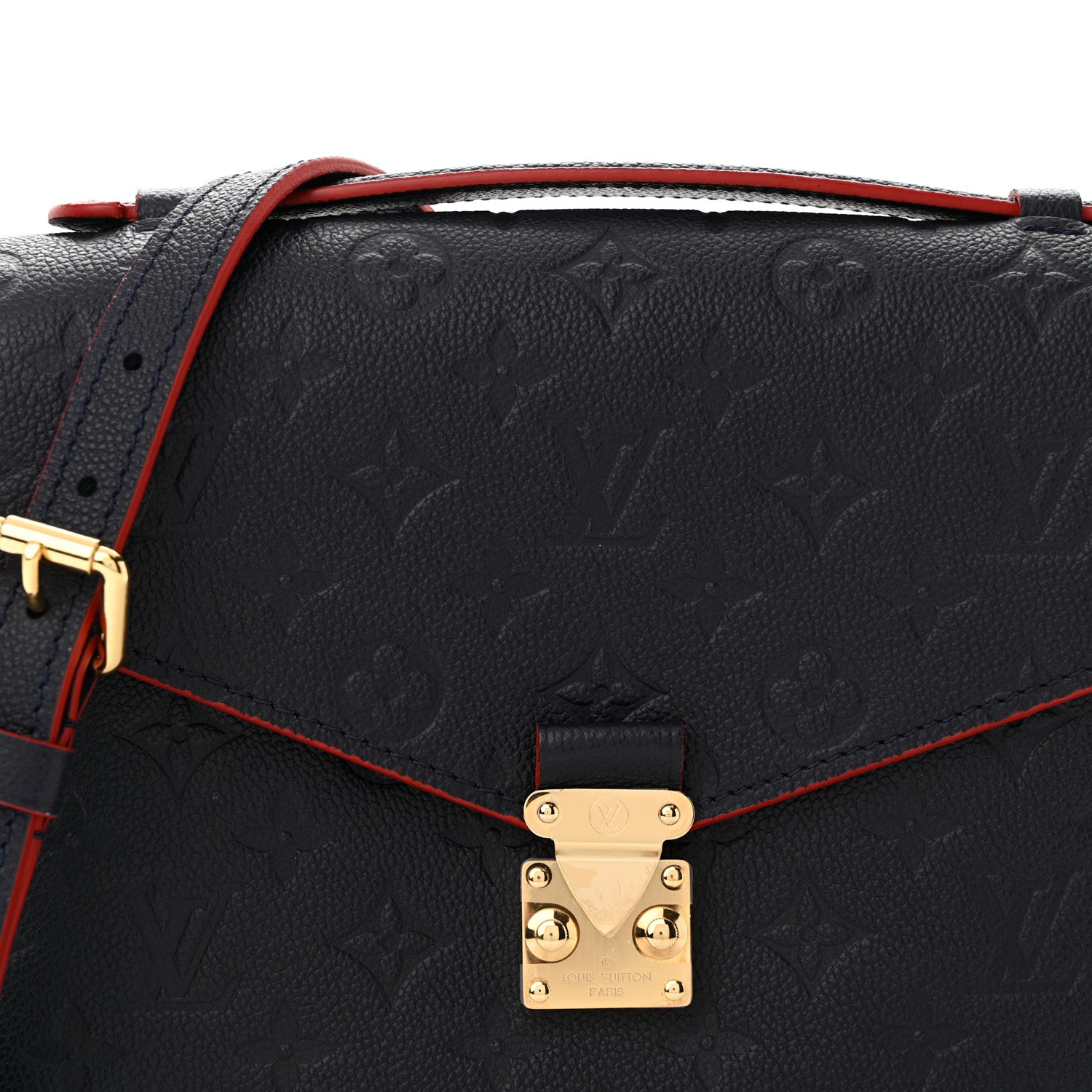 Louis Vuitton Empreinte Pochette Metis Marine Rouge 7 of 9