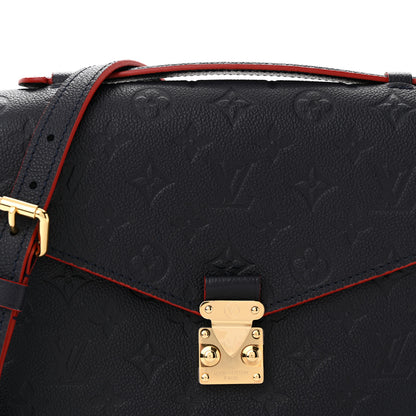 Louis Vuitton Empreinte Pochette Metis Marine Rouge 7 of 9