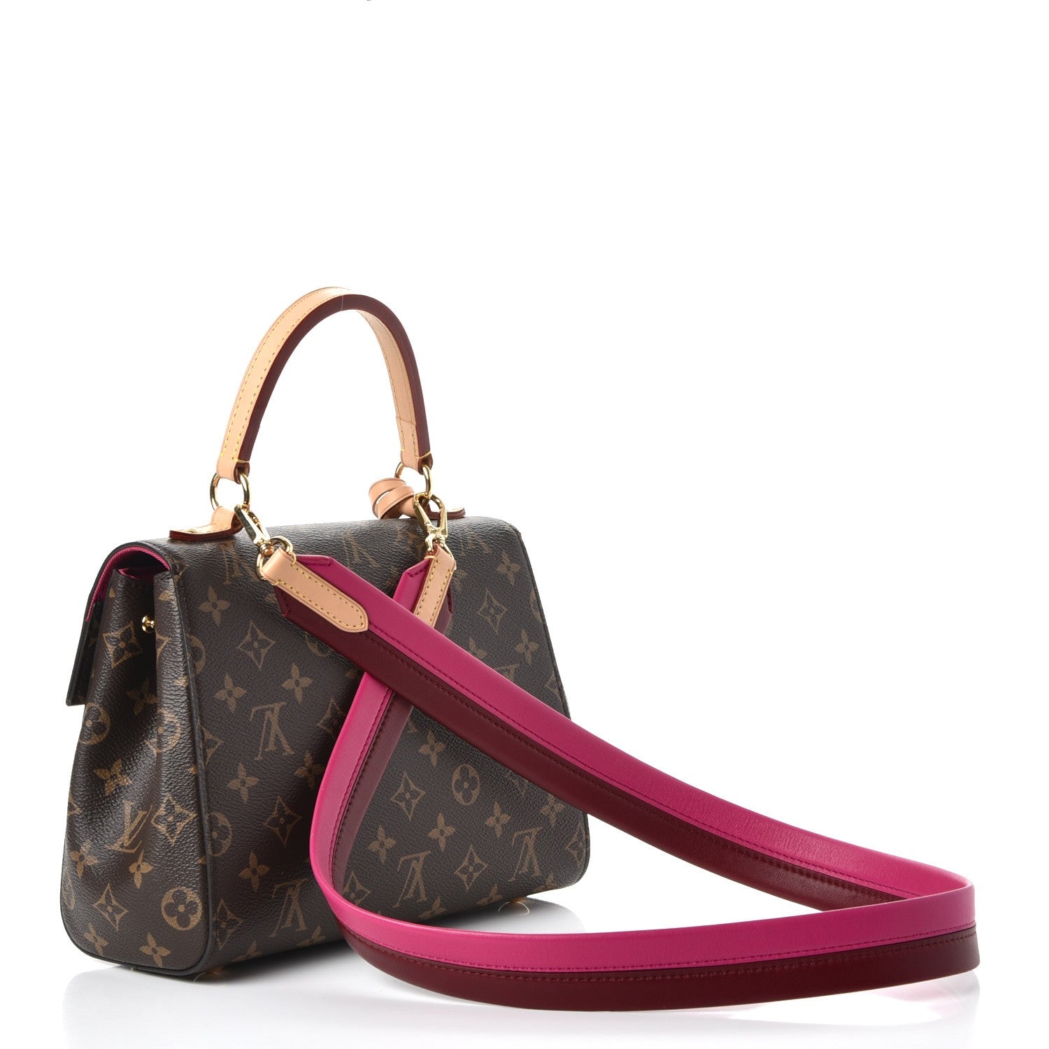 Louis Vuitton Monogram Cluny BB Pink 3 of 8