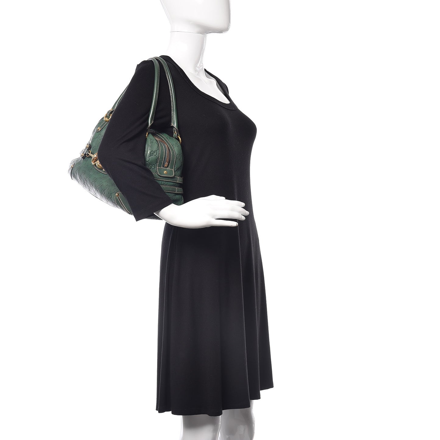 Guccissima Large Wave Boston Green