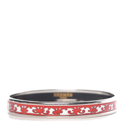 Hermes Enamel Printed Narrow Balcons Du Guadalquivir Bracelet 65 1 of 6