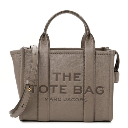Marc Jacobs Grained Calfskin Small The Tote Bag Cement 1 of 10