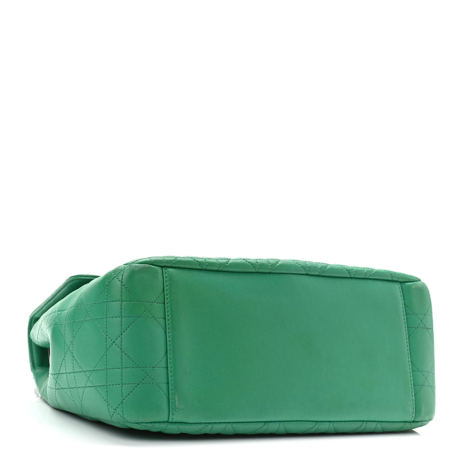 Christian Dior Lambskin Cannage Large Miss Dior Flap Green 4 of 11
