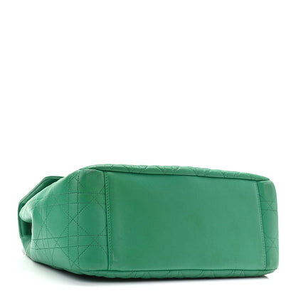 Christian Dior Lambskin Cannage Large Miss Dior Flap Green 4 of 11