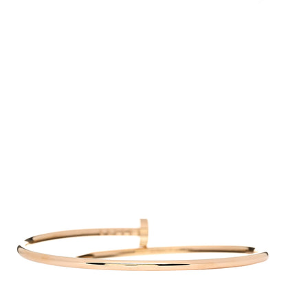 Cartier 18K Yellow Gold Small Juste Un Clou Bracelet 17 2 of 4