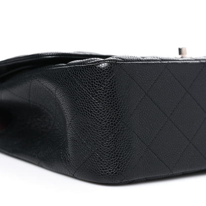 Chanel Caviar Quilted Jumbo Double Flap Black 9 of 10