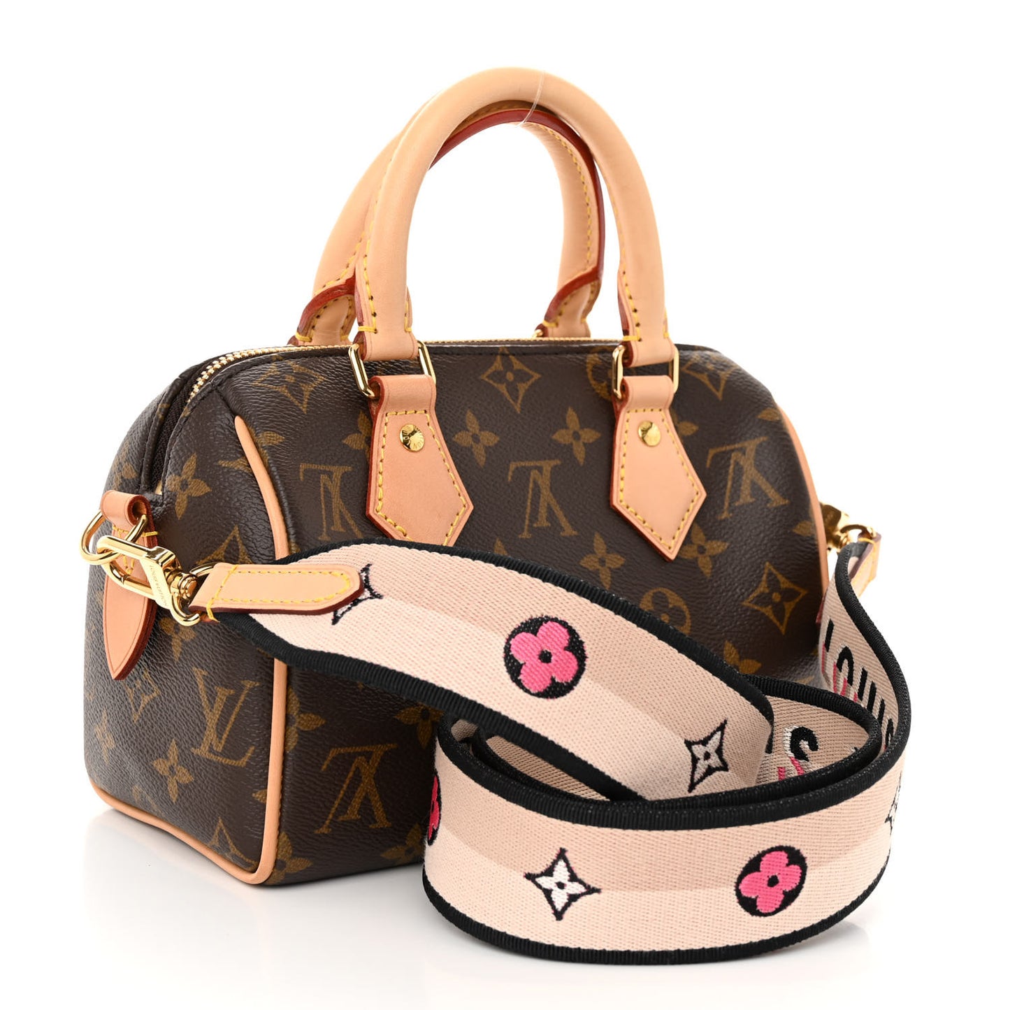 Monogram Speedy Bandouliere 20 Black