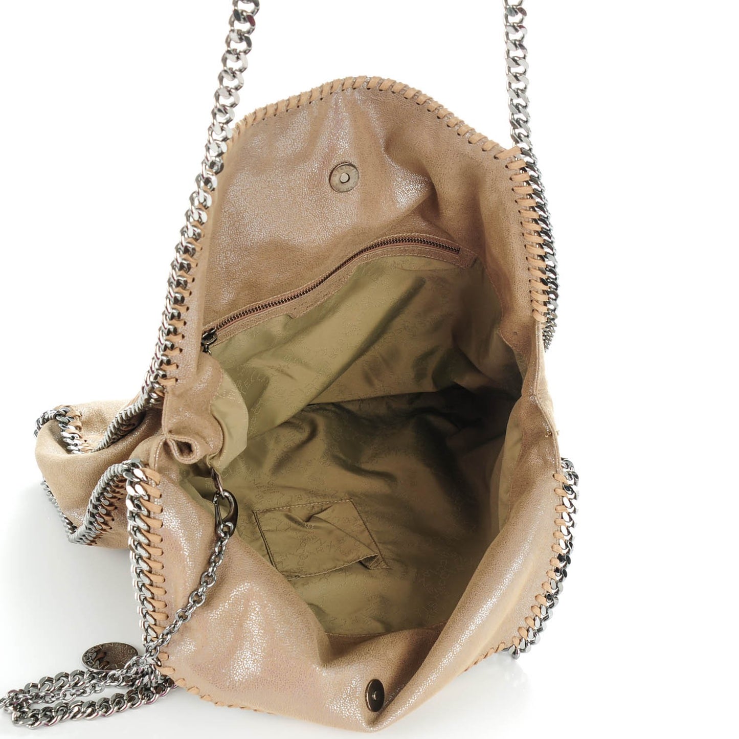 Shaggy Deer Big Falabella Tote Taupe