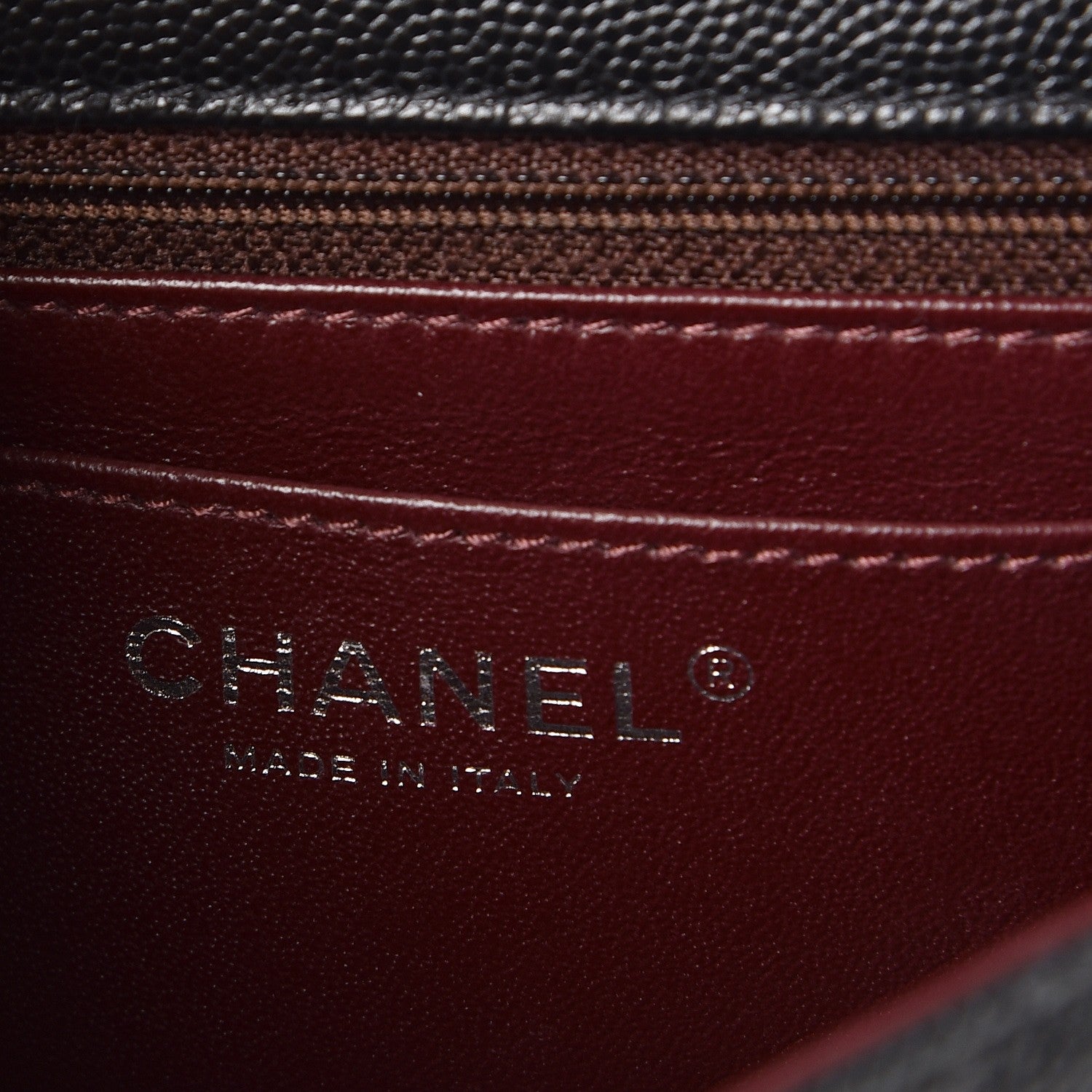 Chanel Caviar Quilted Mini Rectangular Flap Black 6 of 8