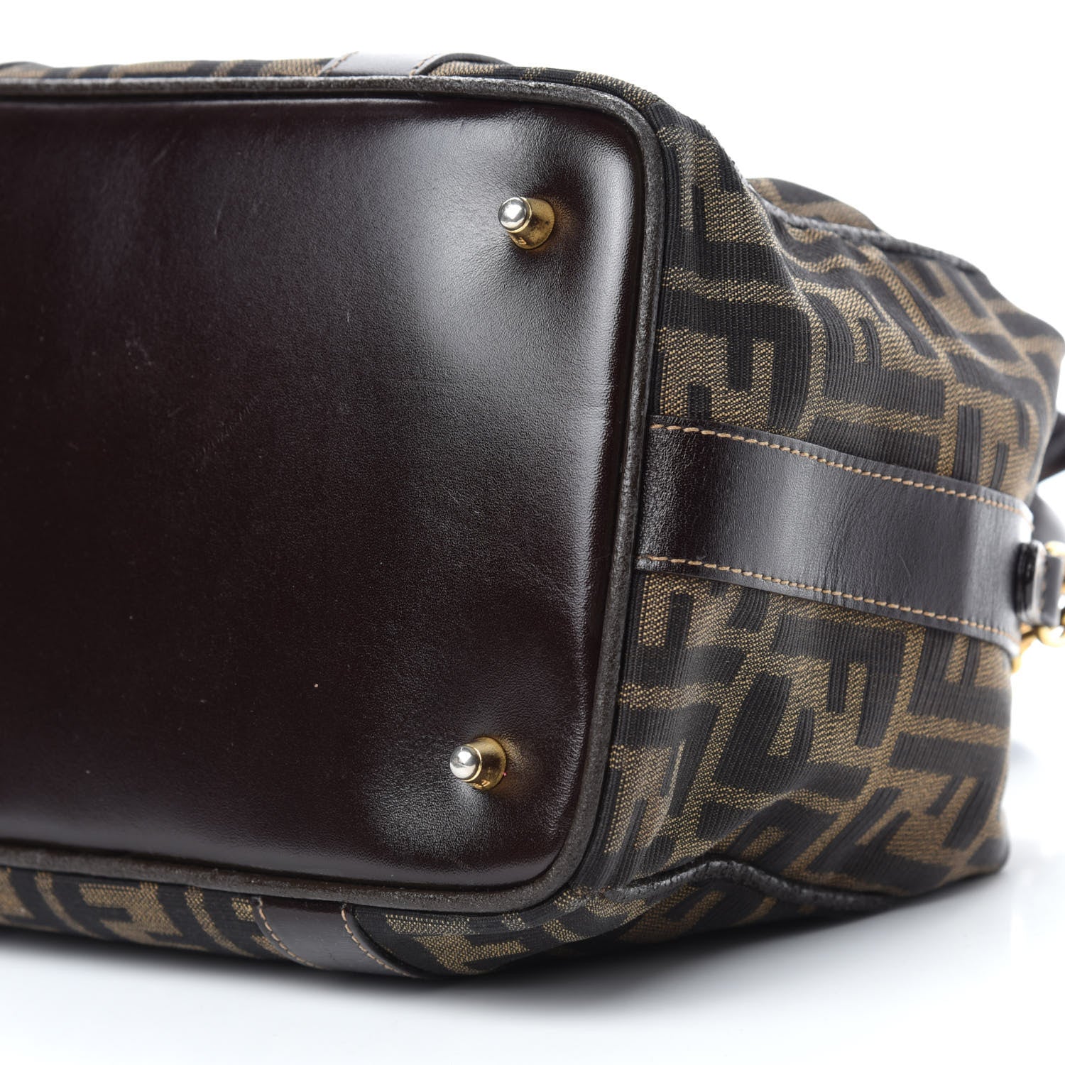 Fendi Zucca Boston Tobacco 7 of 9