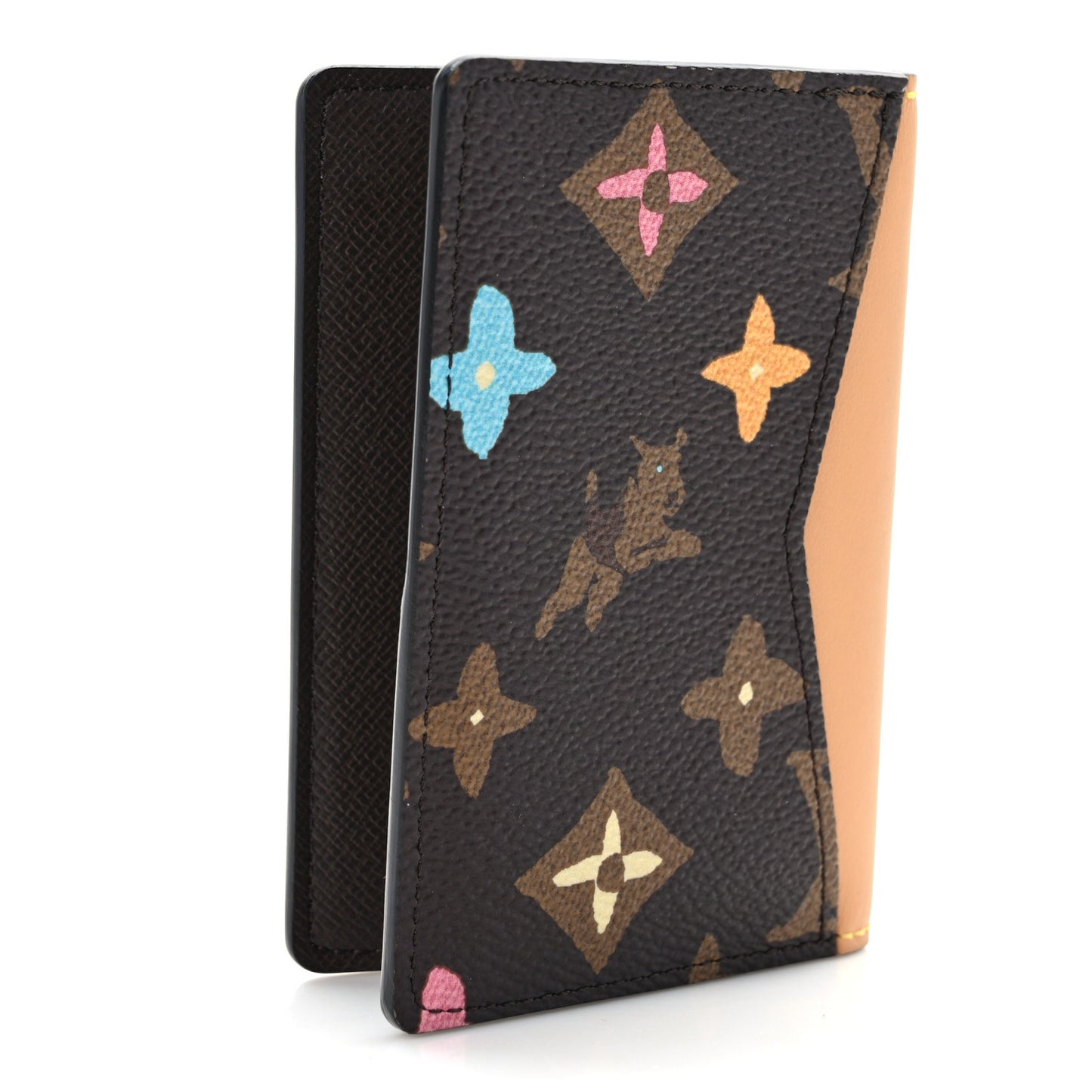 X TYLER THE CREATOR Monogram Craggy Pocket Organizer Chocolate