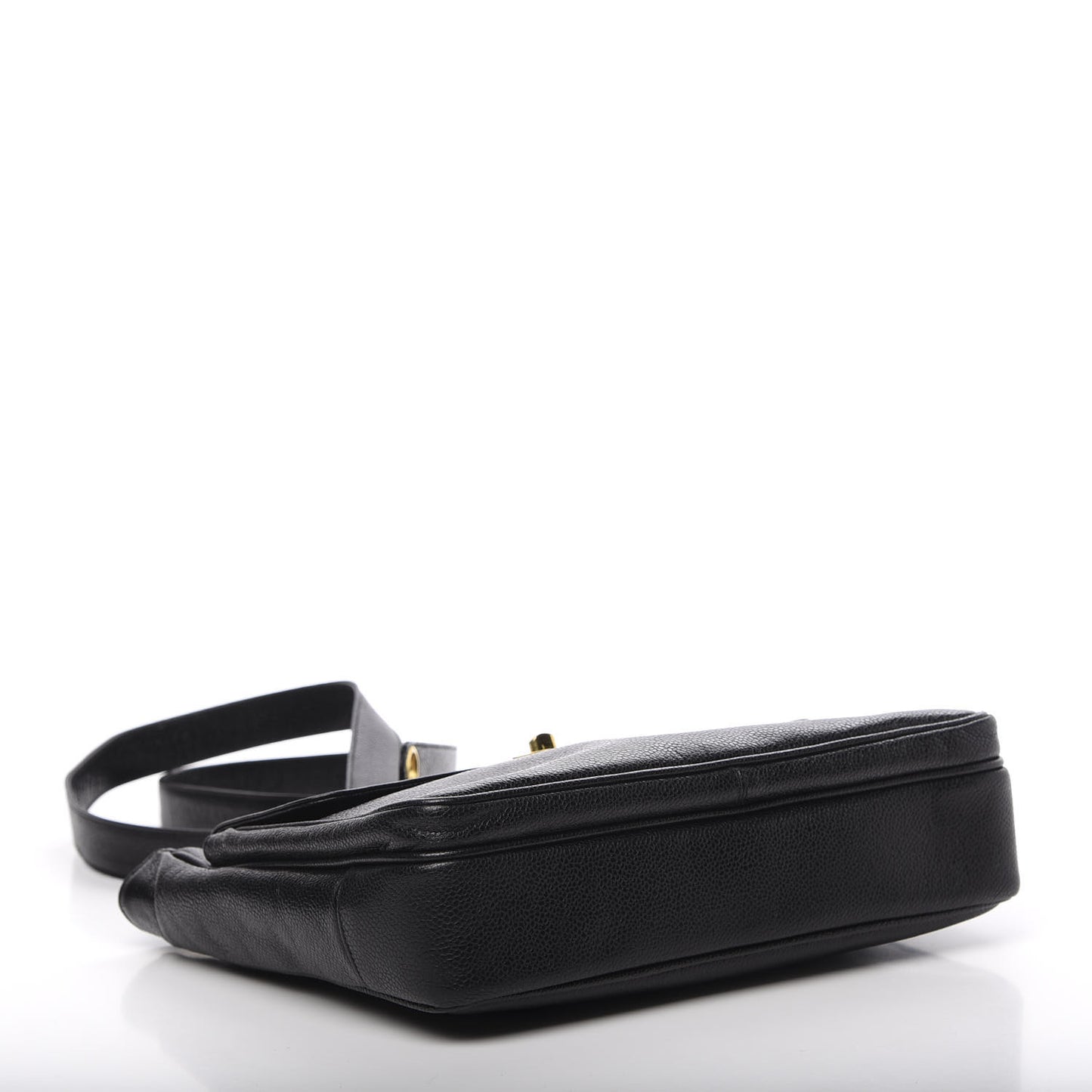 Caviar CC Shoulder Bag Black