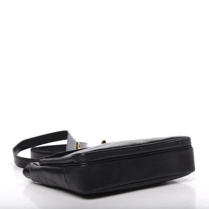 Chanel Caviar CC Shoulder Bag Black 4 of 14