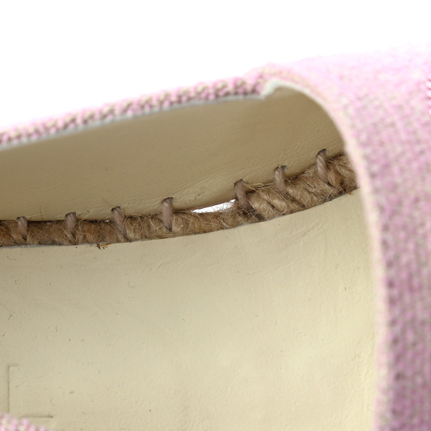 Toile Sequin CC Espadrilles 37 Pink Dark Pink