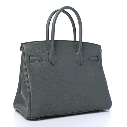 Hermes Togo Birkin 30 Vert Amande 2 of 11