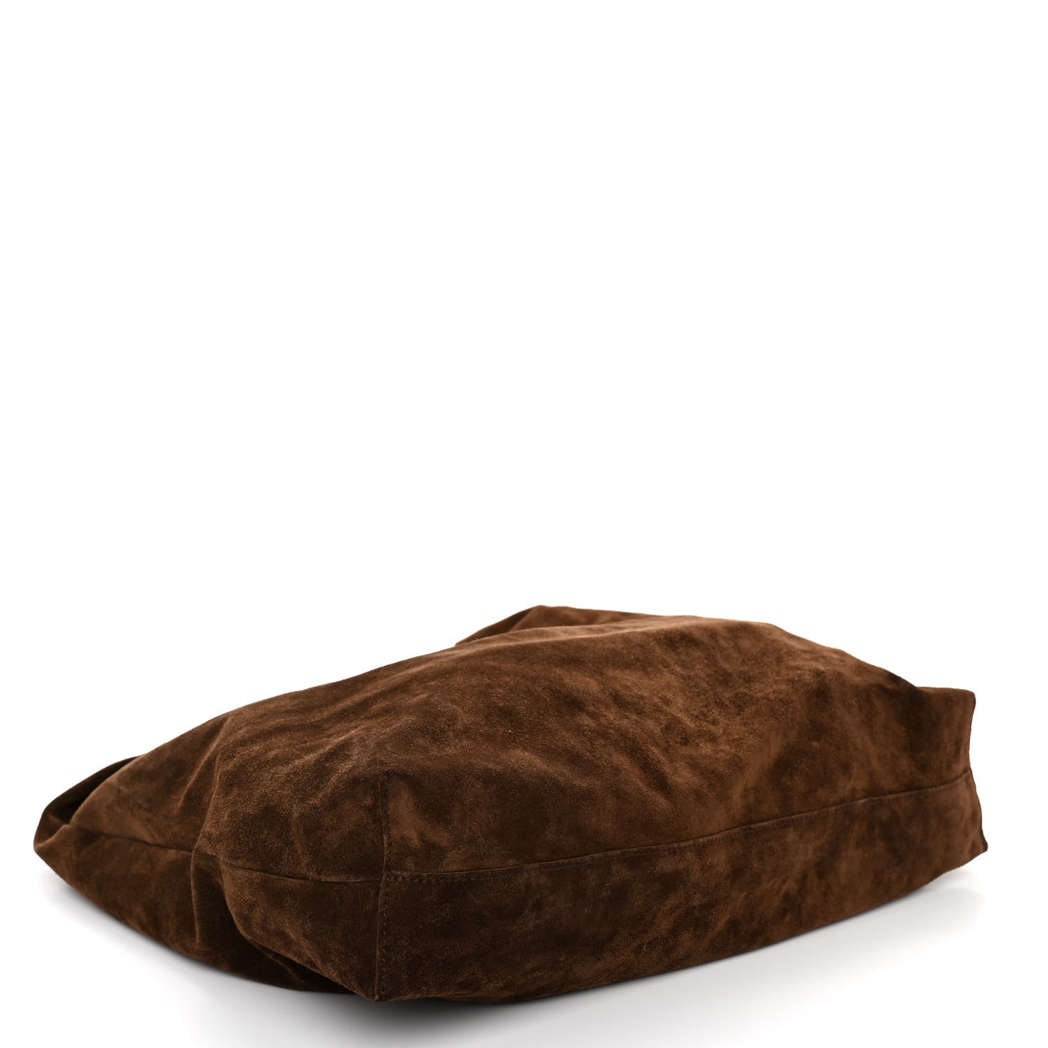 The Row Suede Bindle Bag Espresso 4 of 8