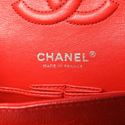 Chanel Caviar Quilted Medium Double Flap Red 6 of 10