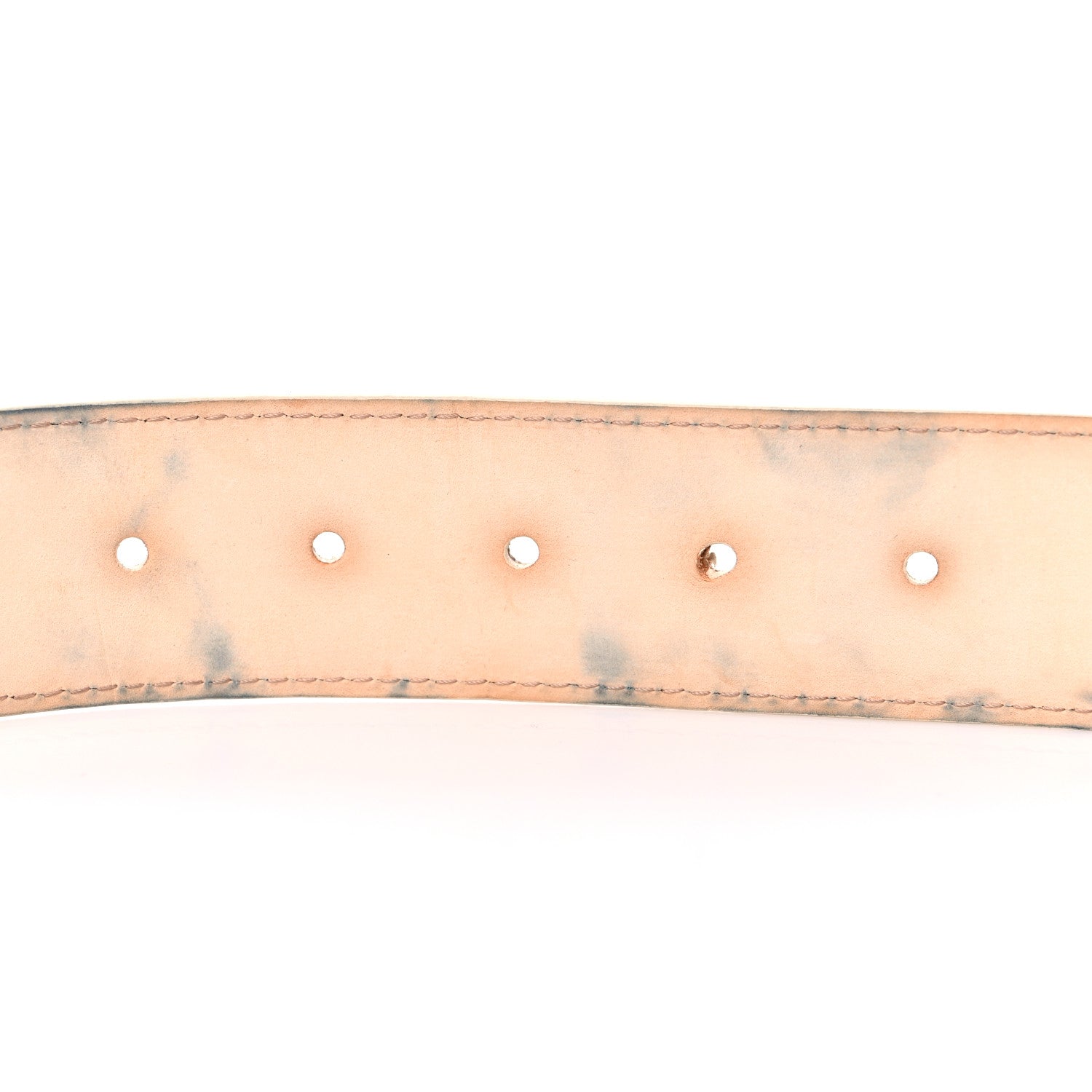 Louis Vuitton Damier Azur 40mm LV Initiales Belt 95 38 5 of 7