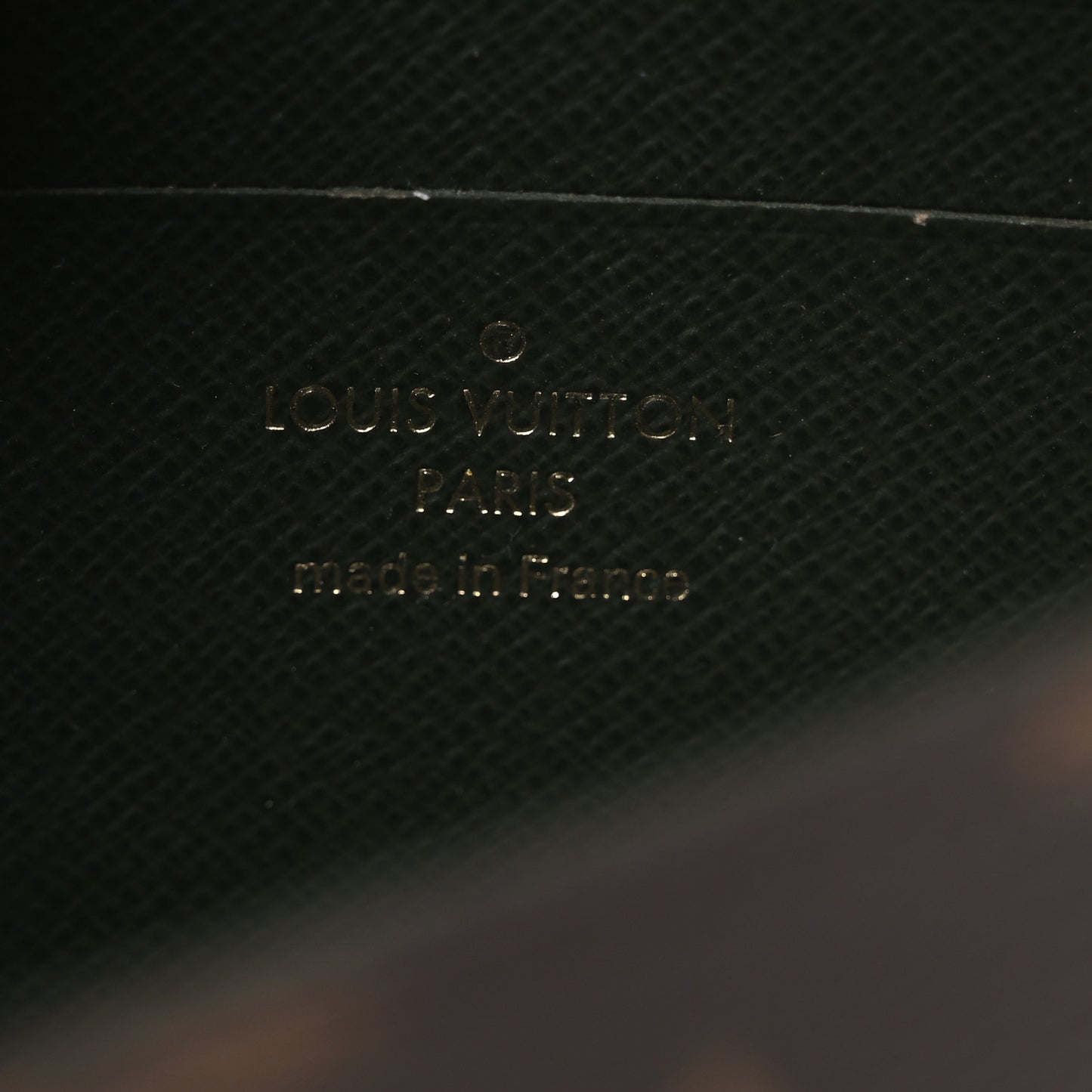 Monogram Felicie Strap & Go Kaki