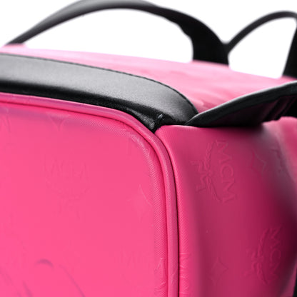 MCM Odeon Studded Small Backpack Beetroot Pink 14 of 20