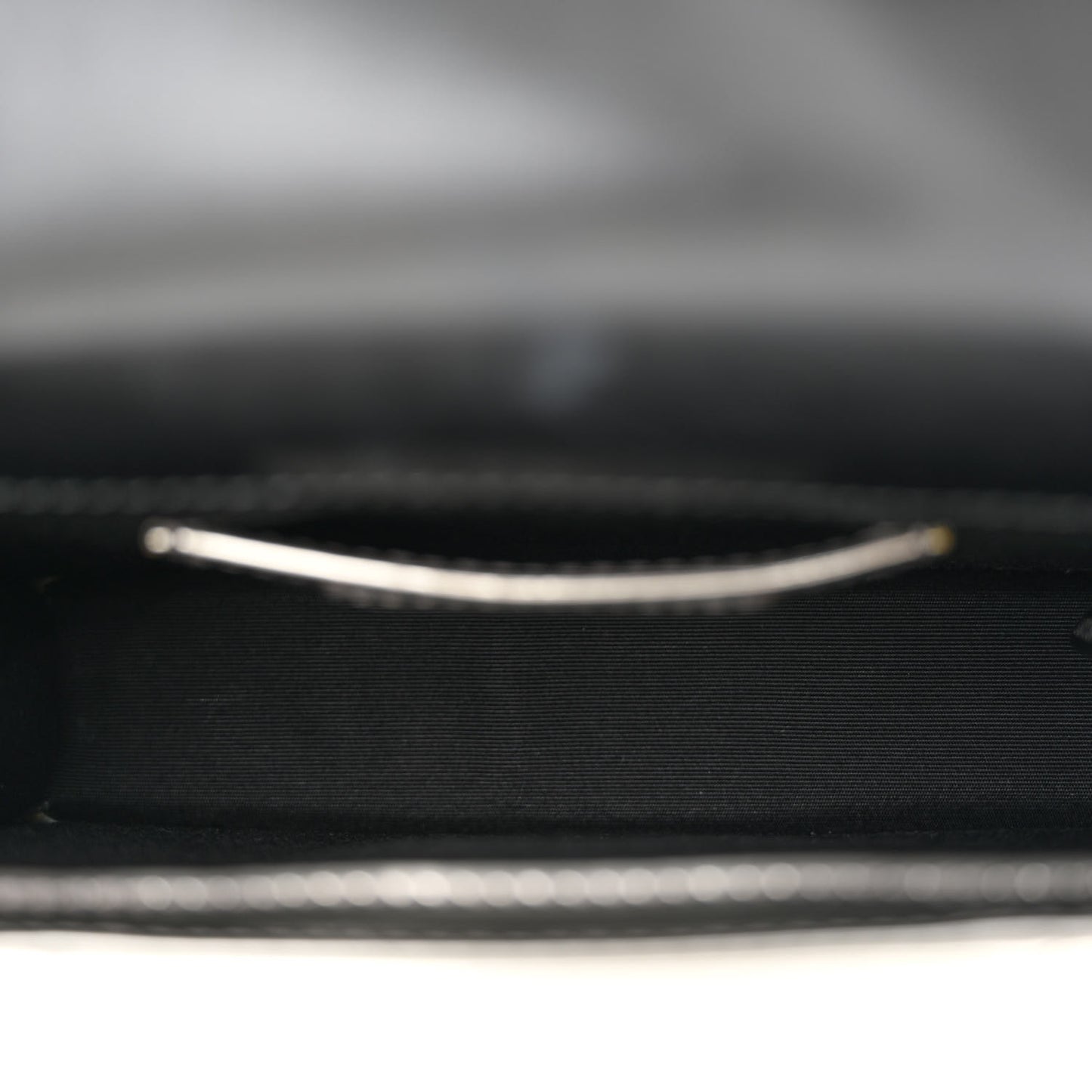 Metallic Calfskin Small Serpenti Forever Snake Strap Crossbody Bag Silver