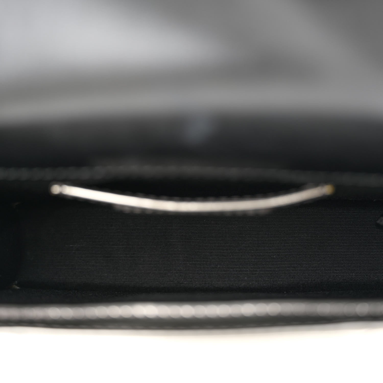 Bulgari Metallic Calfskin Small Serpenti Forever Snake Strap Crossbody Bag Silver 6 of 12