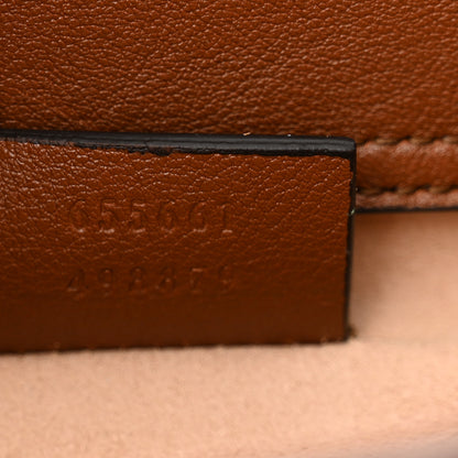 Gucci Wonka Grain Calfskin Mini Diana Tote Bag Cuir Yellow Fluo 7 of 10