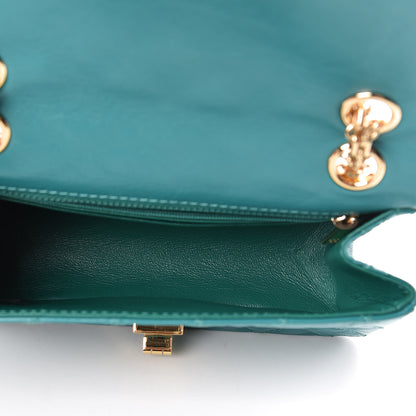 Chanel Aged Calfskin Quilted 2.55 Reissue Mini Flap Green 5 of 10