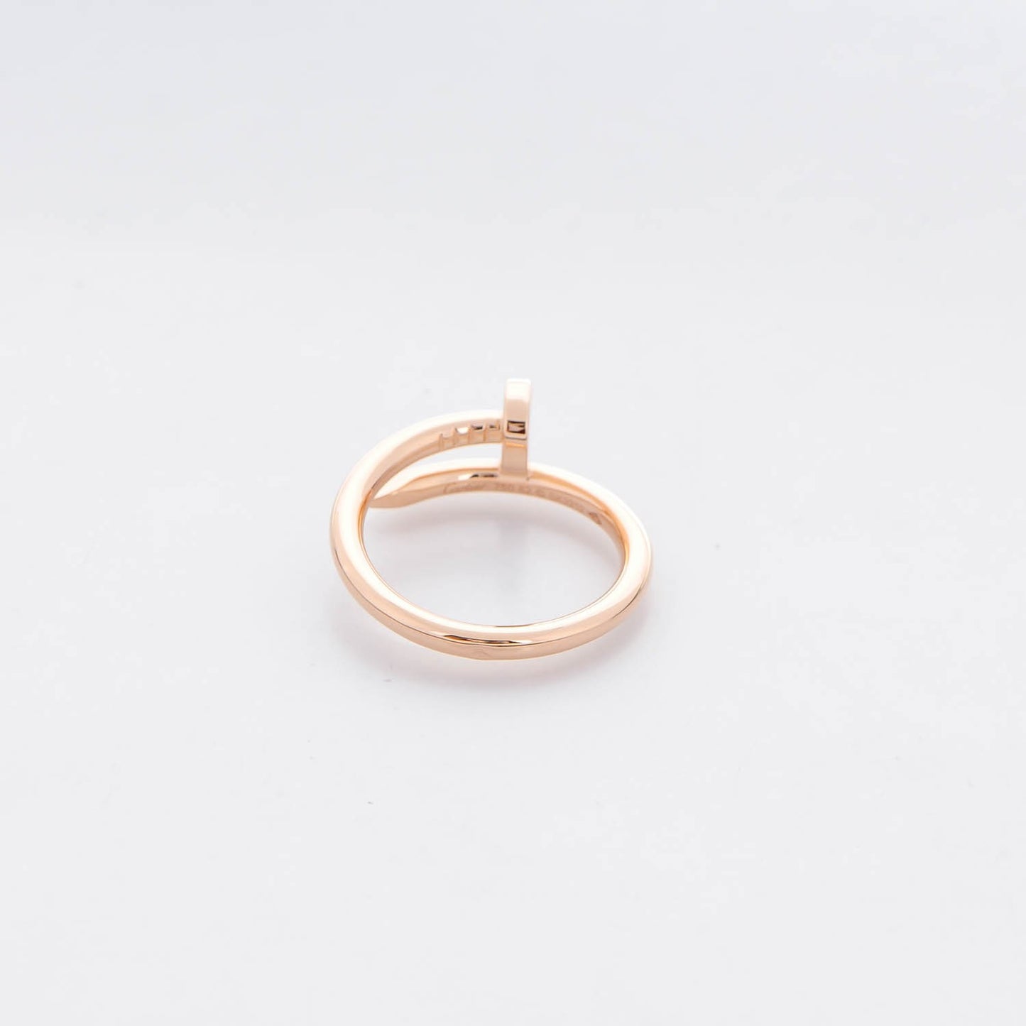 18K Pink Gold Juste Un Clou Ring 62 10