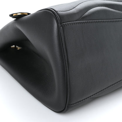 Louis Vuitton Calfskin New Wave Chain Tote Black 7 of 8
