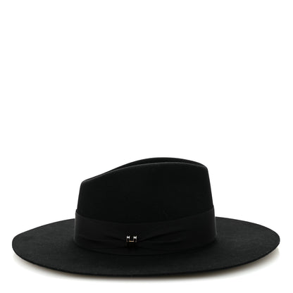 Hermes Rabbit Felt Farrah Pop H Hat 57 Black 6 of 9