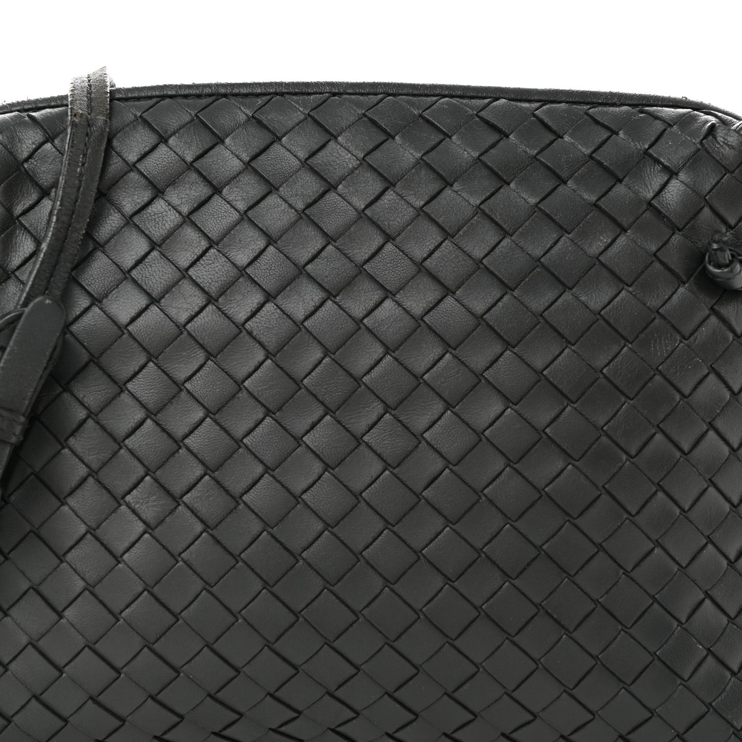 Nappa Intrecciato Nodini Bag Black