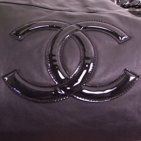 Leather CC Modern Chain Tote