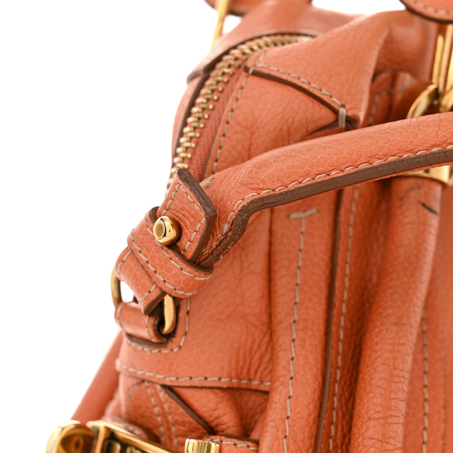 Chloe Calfskin Medium Paraty Suntan 18 of 21