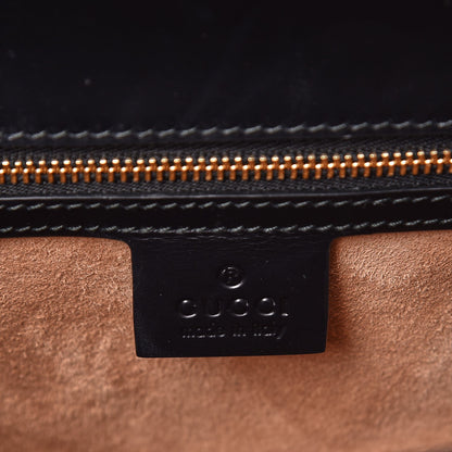 Gucci Calfskin Small Sylvie Shoulder Bag Black 6 of 7