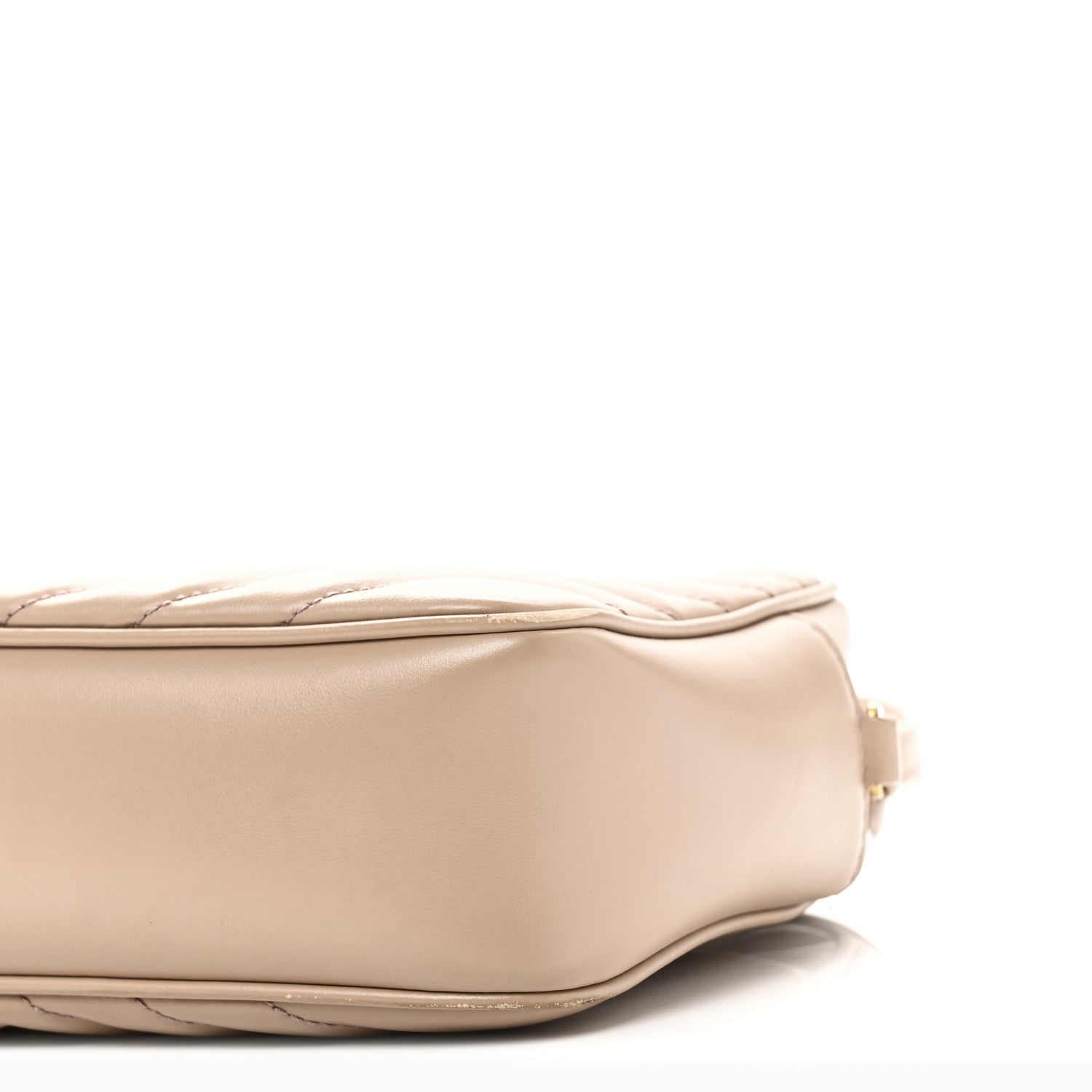 Saint Laurent Calfskin Matelasse Monogram Lou Camera Bag Dark Beige 10 of 10