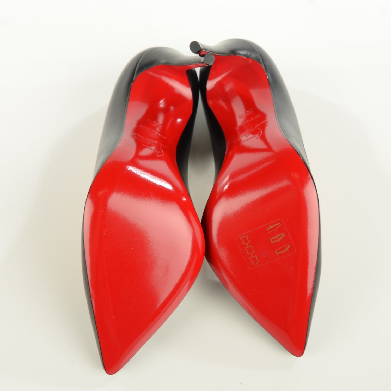 Christian Louboutin Kid Pigalle Follies 100 Pumps 35.5 Black 5 of 7