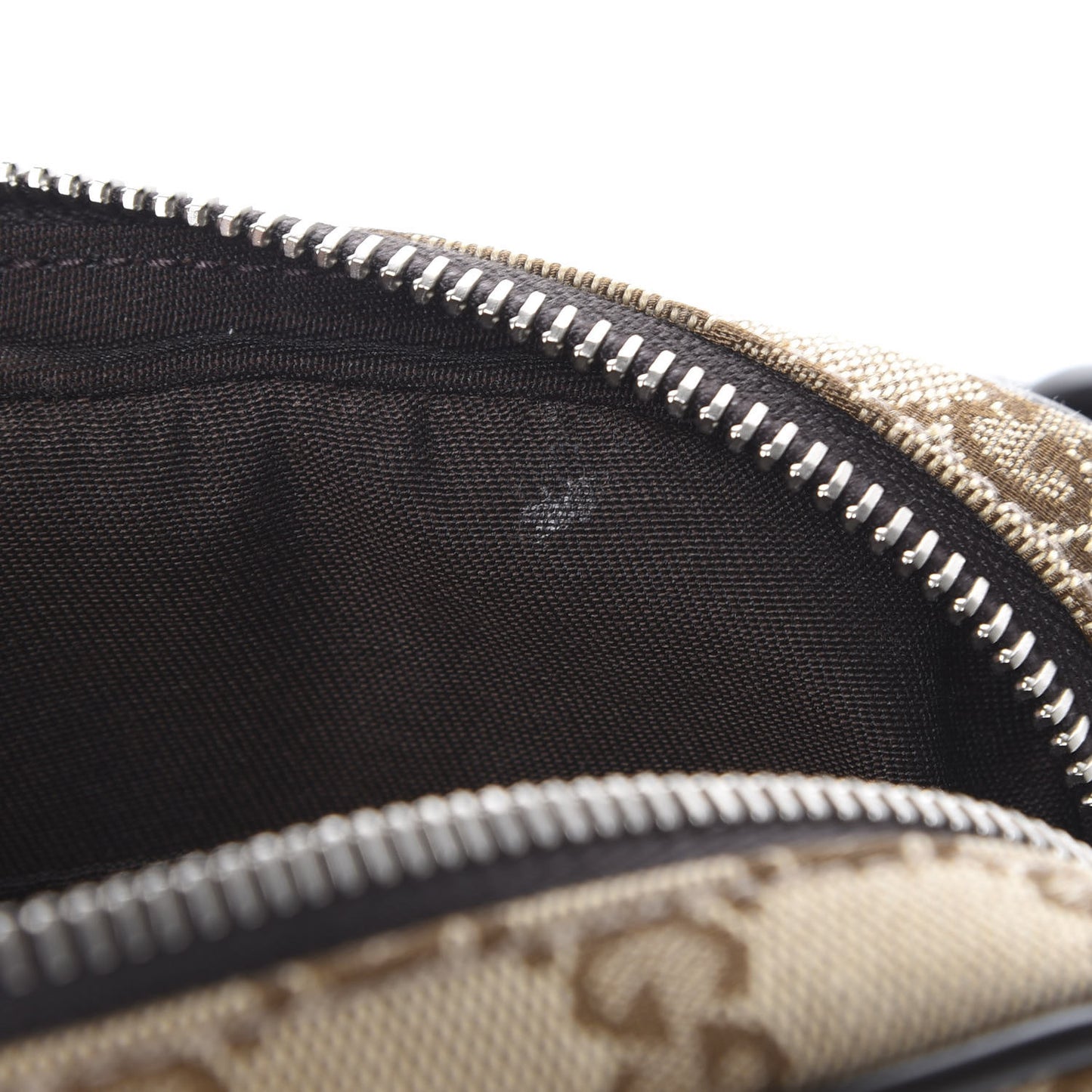 Monogram Belt Bag Dark Brown